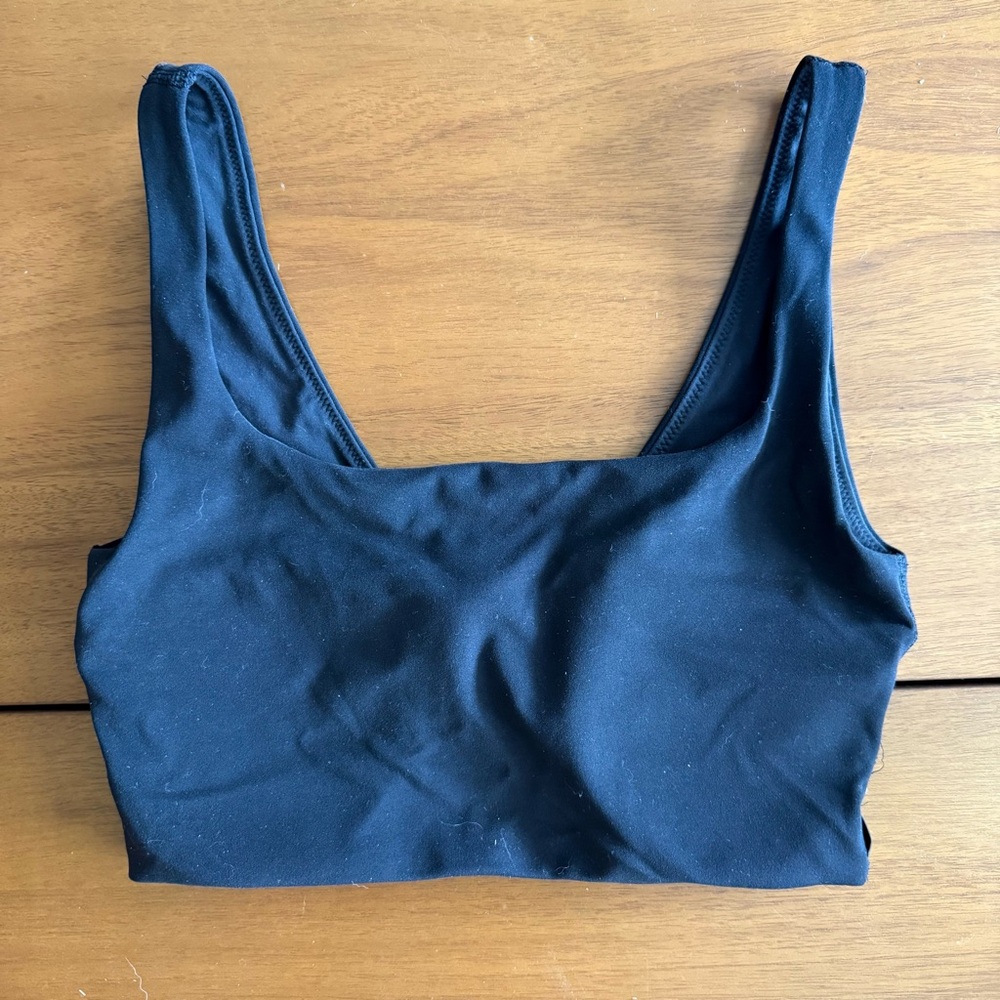 Lululemon Athletica bend and scoop sports bra xxs/xs black